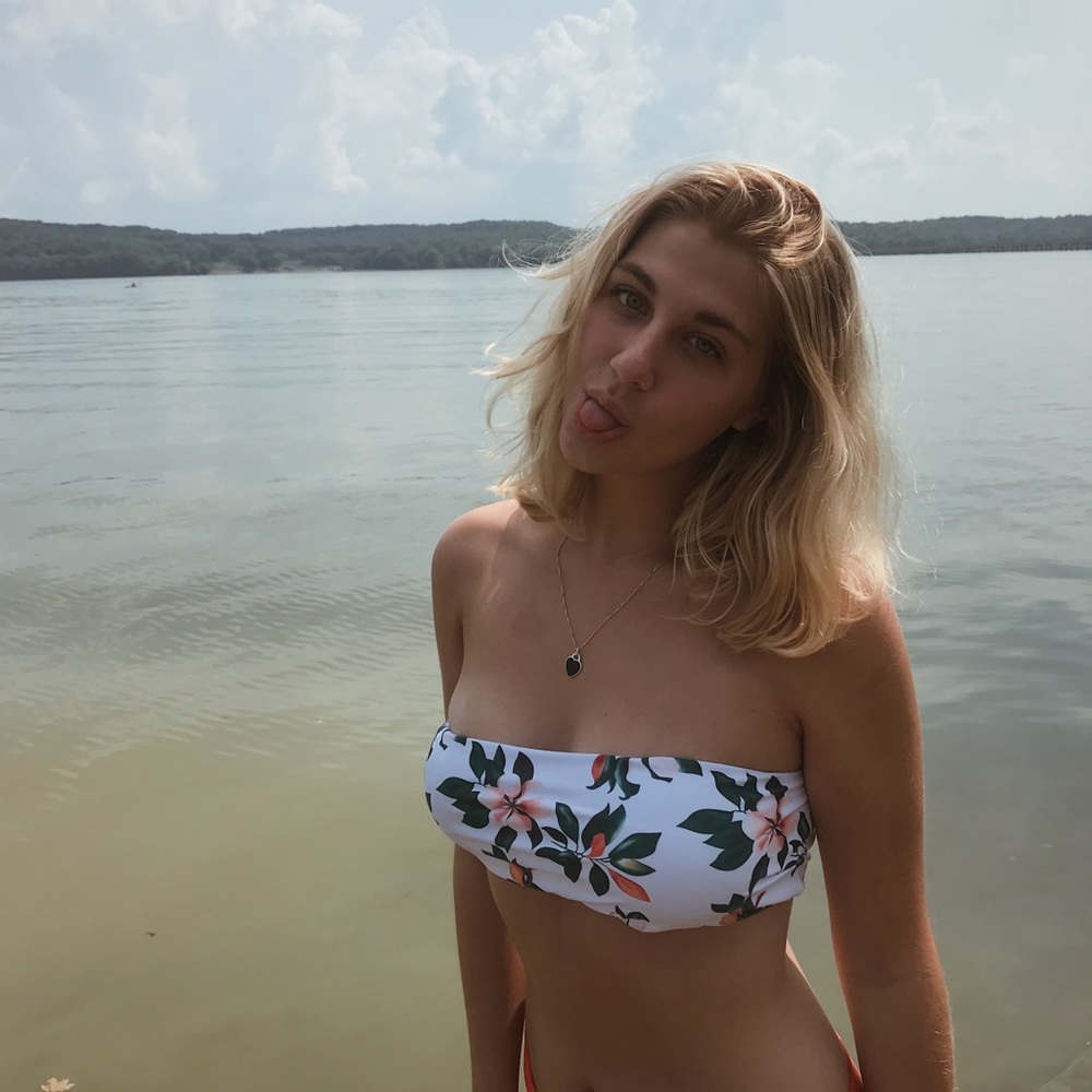 Top and bottoms swimsuit